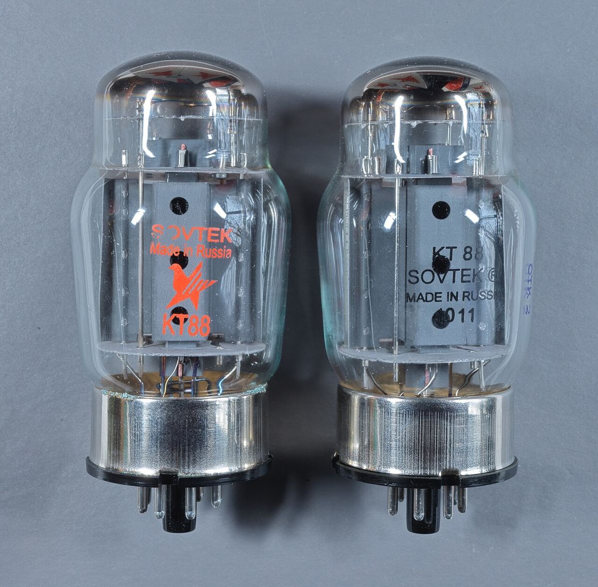 Pair of KT88 power tubes